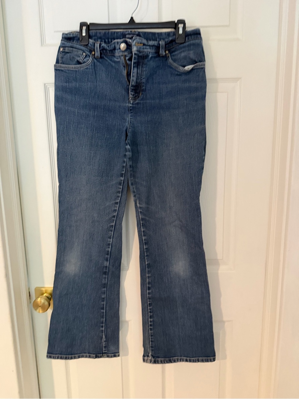 Jones New York Women's Blue Flare Jeans